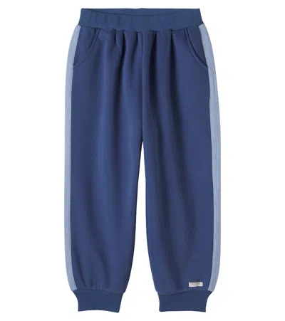 Donsje Noorien Cotton-blend Sweatpants In Blue