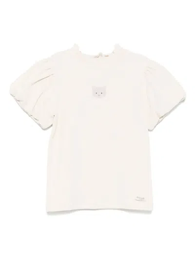 Donsje Kids' Nowien T-shirt In Neutrals