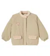Donsje Oscor Padded Jacket In Neutral