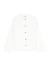 Donsje Nien Ruffled Cotton Blouse In White
