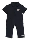 Donsje Piebe Romper In Black