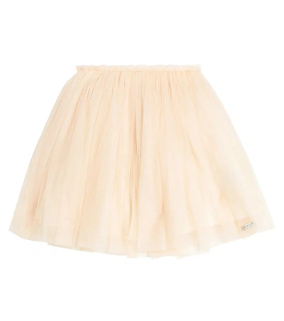 Donsje Kids' Pien Tulle Skirt In Soft Powder Metallic