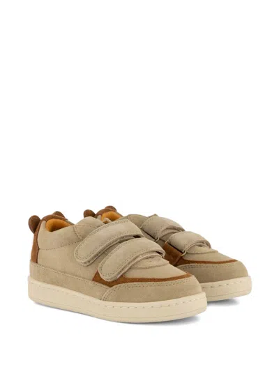 Donsje Kids' Pinou Sneakers In Brown
