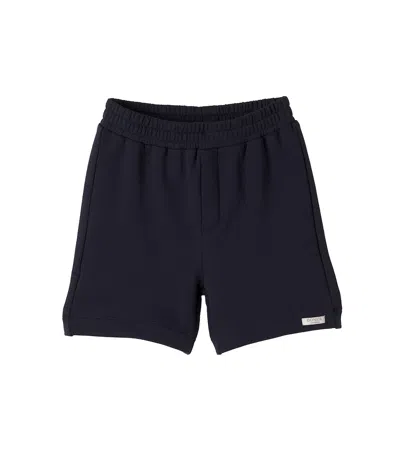 Donsje Rafie Cotton-blend Shorts In Blue