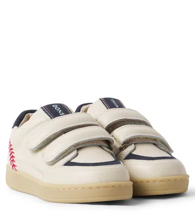 Donsje Ronan Leather Sneakers In Sand
