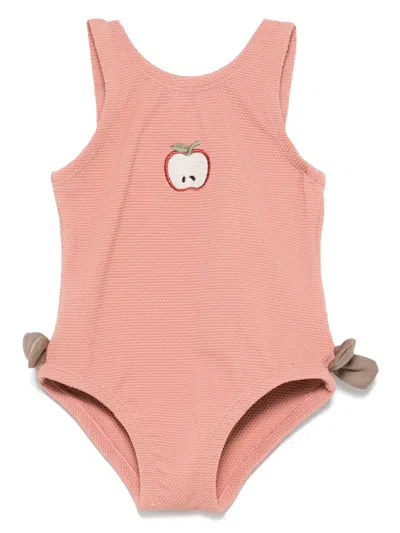 Donsje Babies' Stien Swimsuit In Pink
