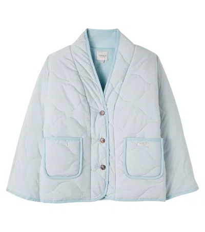 Donsje Tessane Quilted Jacket In Blue