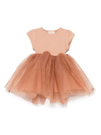 Donsje Babies' Timie Dress In Brown