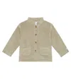 Donsje Toine Cotton Corduroy Jacket In Green Taupe