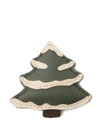 Donsje Babies' Tree-design Hair Clip In Green