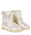 Donsje Xelly Metallic Leather Boots In Multi