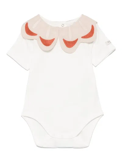 Donsje Babies' Yulienne Body In 白色