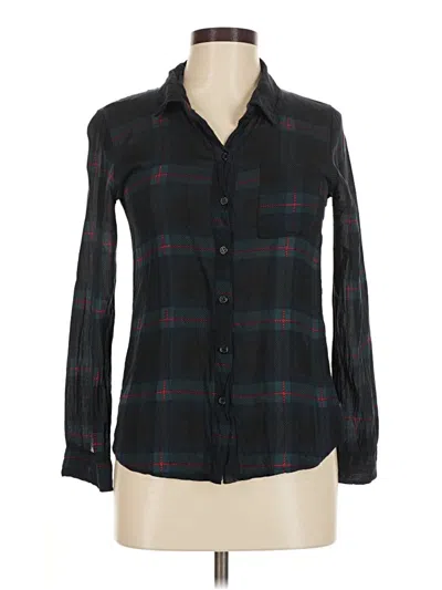 Pre-owned Don't Ask Why Long Sleeve Button Down Shirt In Black