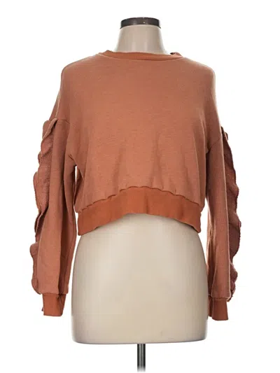 Pre-owned Don't Ask Why Pullover Sweater In Brown