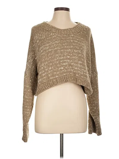 Pre-owned Don't Ask Why Pullover Sweater In Brown