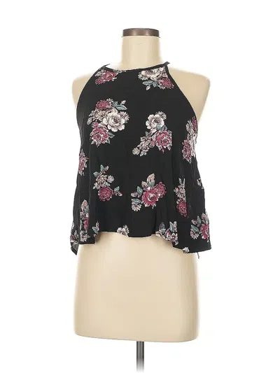 Pre-owned Don't Ask Why Sleeveless Blouse In Black