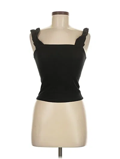 Pre-owned Don't Ask Why Tube Top Black Strapless Neckline Tops