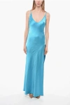 Dont At Me Label Petticoat Dress With Side Split