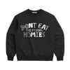 Dont Eat The Homies Black Dont Eat The Effing Homies Crewneck In Black