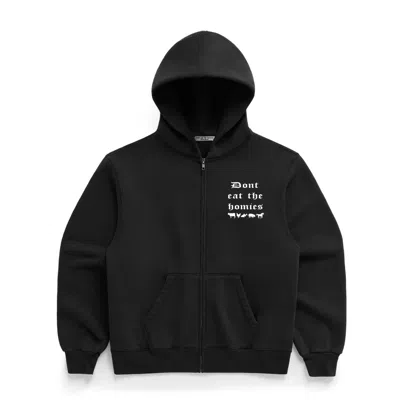 Dont Eat The Homies Black Og Zip Up