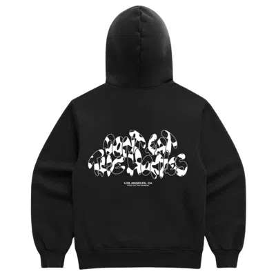Dont Eat The Homies Black / White Black & White Bubble Hoodie In Multi