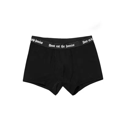 Dont Eat The Homies Men's Black  Classic Boxer Brief