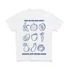 Dont Eat The Homies Men's Blue / White High On Our Own Supply Tee In Blue/white