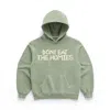 Dont Eat The Homies Tape Hoodie - Green In Green