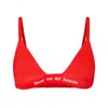 Dont Eat The Homies Women's  Classic Bikini Top - Red In Red