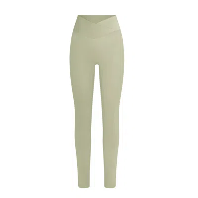 Dont Eat The Homies Women's Green Eco-soft Wrap Over Leggings - Sage