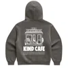Dont Eat The Homies Women's Grey Deth Cafe Hoodie In Gray