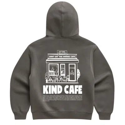 Dont Eat The Homies Women's Grey Deth Cafe Hoodie In Gray