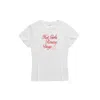 Dont Eat The Homies Women's Hot Girls Rescue Dogs Baby Tee White In White
