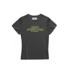 Dont Eat The Homies Women's Neutrals Hunt Mushrooms Not Animals Baby Tee