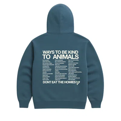Dont Eat The Homies Women's Ways To Be Kind To Animals Hoodie - Black