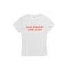 Dont Eat The Homies Women's White Make Empathy Cool Again Baby Tee In White