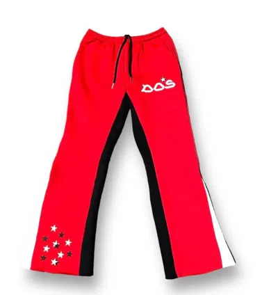 Don't Overthink Style Women's Flare Sweatpants In Red