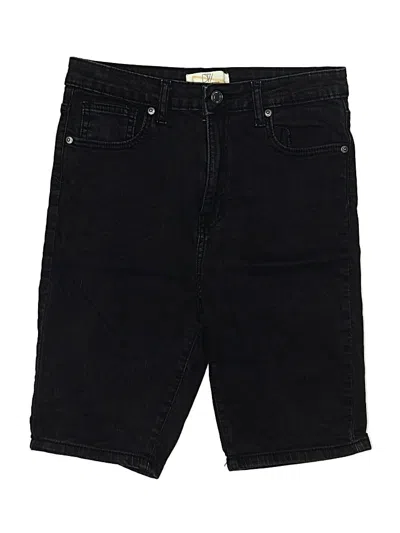 Pre-owned Don't Think Twice Denim Shorts In Black