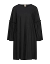 'dontød® 'dontød Woman Mini Dress Black Size Onesize Polyester, Viscose, Elastane In Black