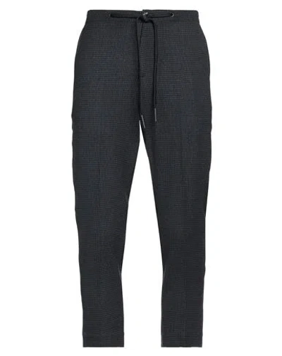 Donvich Man Pants Navy Blue Size 38 Wool