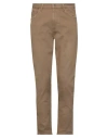 Dooa Man Jeans Camel Size 38 Cotton, Elastane In Beige