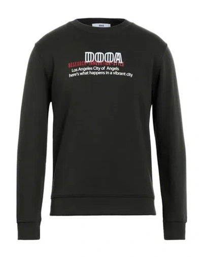 Dooa Man Sweatshirt Military Green Size Xxl Cotton, Polyester