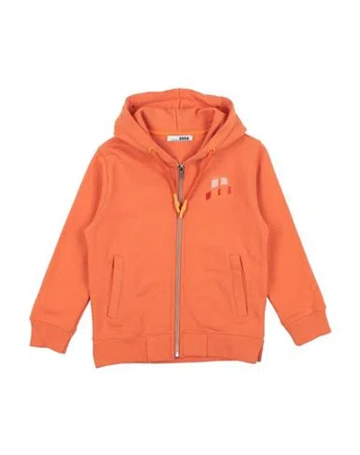 Dooa Babies'  Toddler Boy Sweatshirt Orange Size 7 Cotton