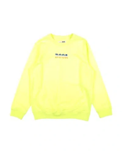 Dooa Babies'  Toddler Boy Sweatshirt Yellow Size 5 Cotton