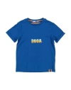 Dooa Babies'  Toddler Boy T-shirt Azure Size 7 Cotton In Blue