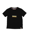 Dooa Toddler Boy T-shirt Black Size 7 Cotton In Black