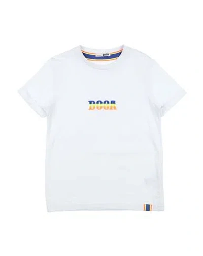 Dooa Babies'  Toddler Boy T-shirt White Size 7 Cotton