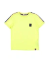 Dooa Babies'  Toddler Boy T-shirt Yellow Size 7 Cotton