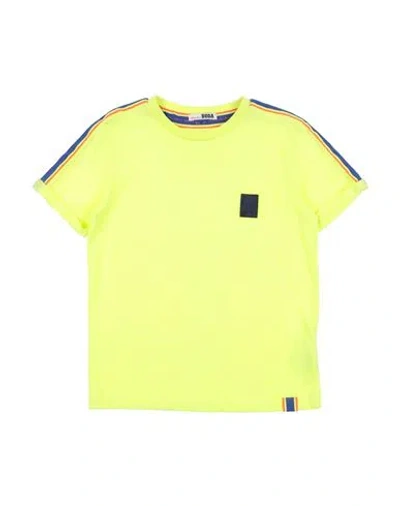 Dooa Babies'  Toddler Boy T-shirt Yellow Size 7 Cotton