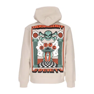 Doomsday Men's Hoodie Lodge Of Darkness Hoodie Cream
